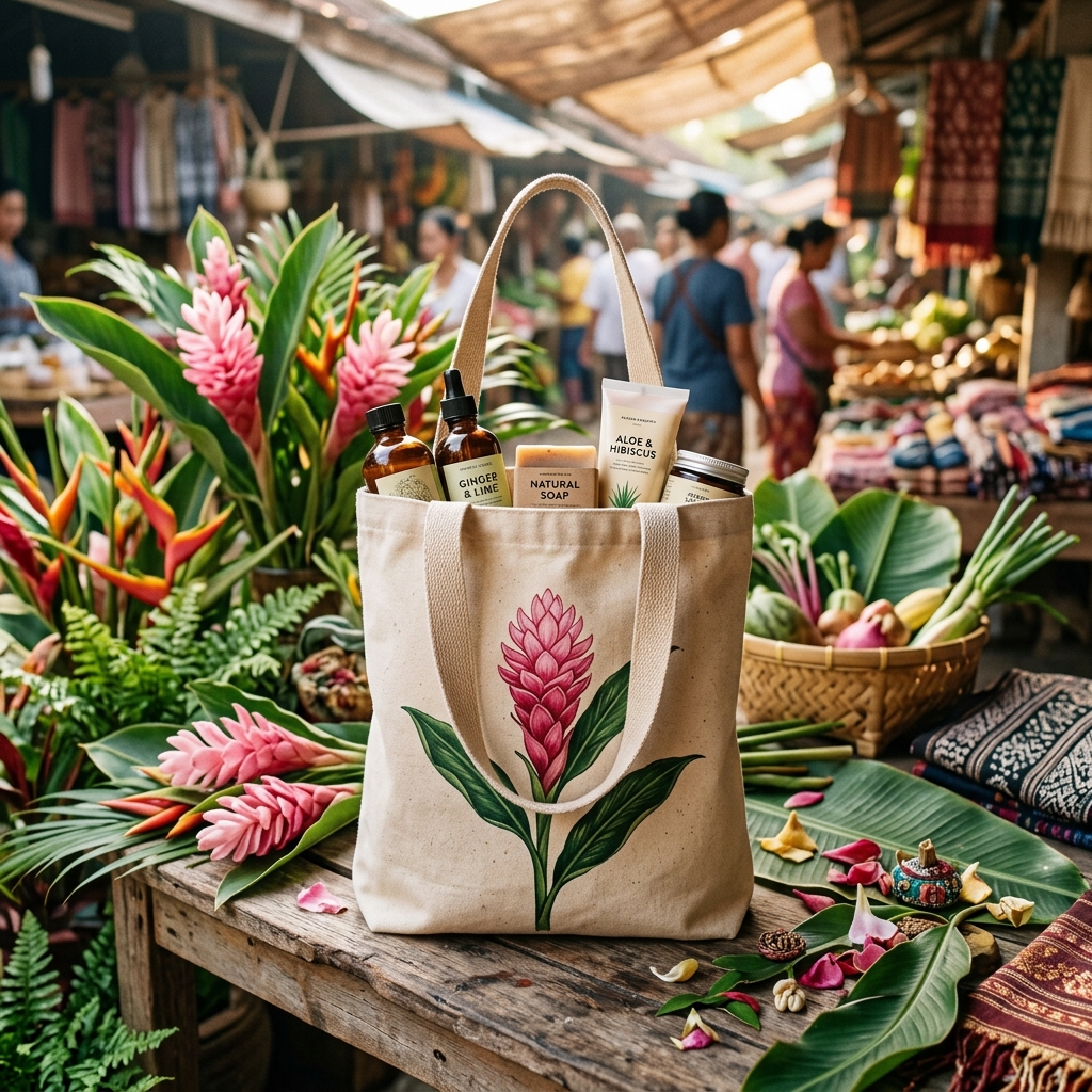 Kendall Botanicals Tote Bag